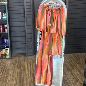 Misa Los Angeles Multicolor Jumpsuit